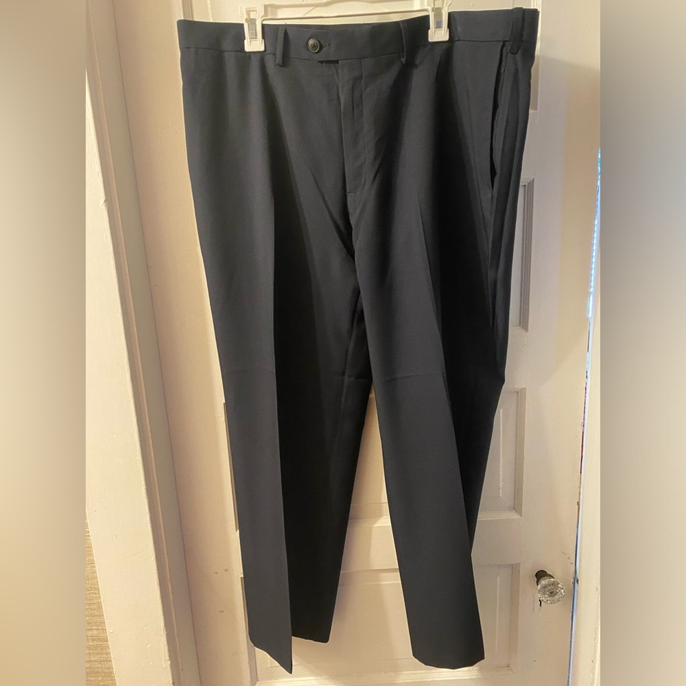 Men Haggar Navy Pants 42x29